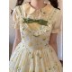 Miss Point Lemon Chicken Print Collar Blouse(Reservation/2 Colours/Full Payment Without Shipping)